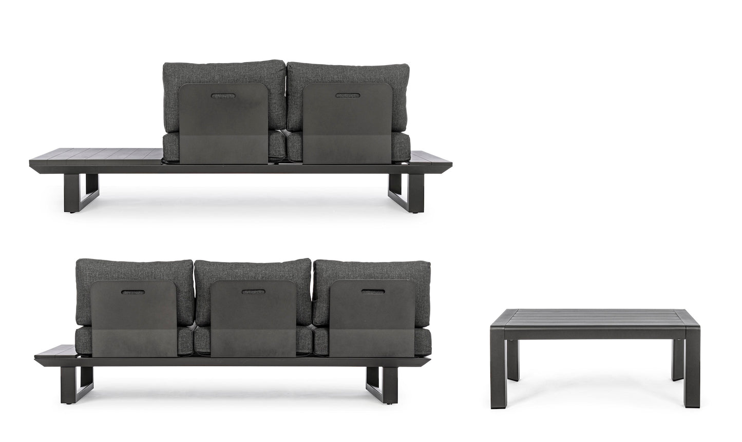 SET SALOTTO ANG.C-C KONNOR ANTRACITECX23
