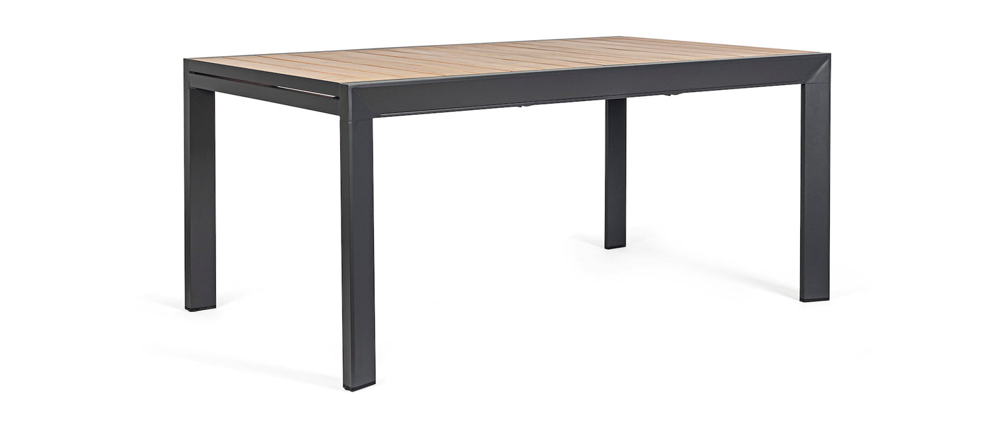 TAVOLO AL.BELMAR 160-240X100 NAT/ANTYK13