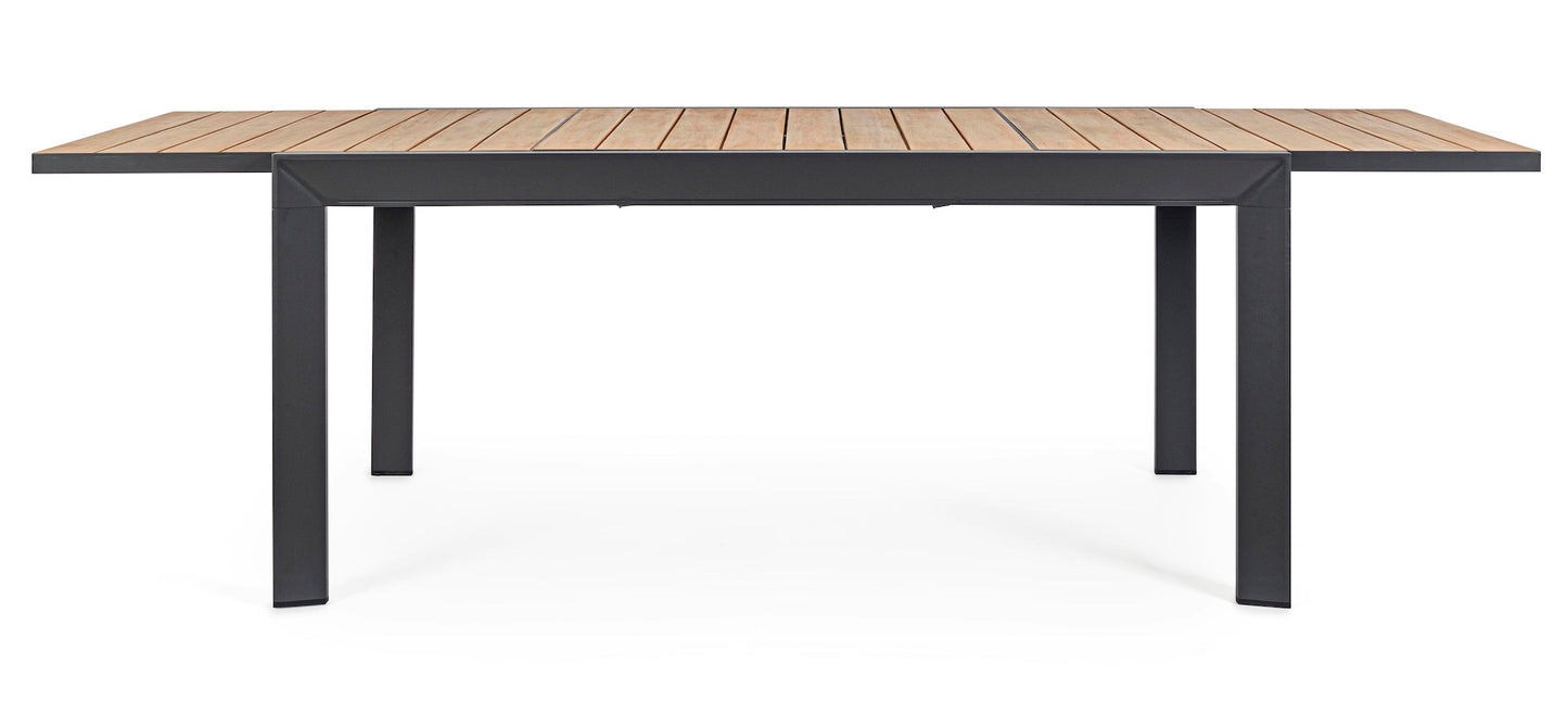 TAVOLO AL.BELMAR 160-240X100 NAT/ANTYK13