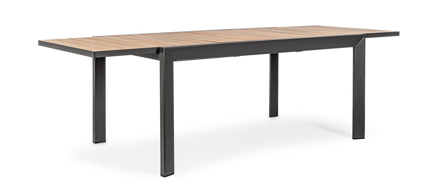 TAVOLO AL.BELMAR 160-240X100 NAT/ANTYK13