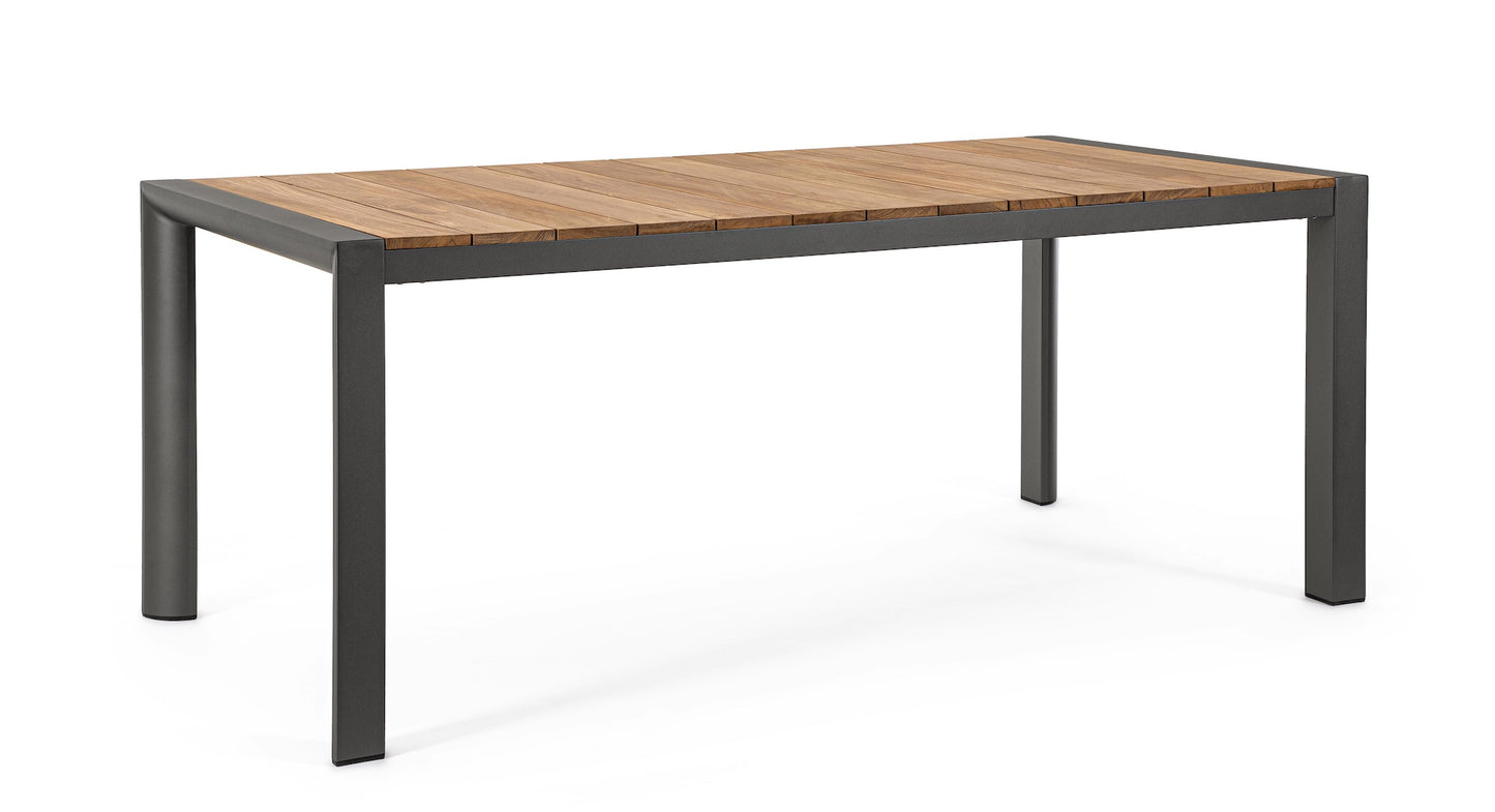 TAVOLO CAMERON 180X90 ANTRACITE GK52