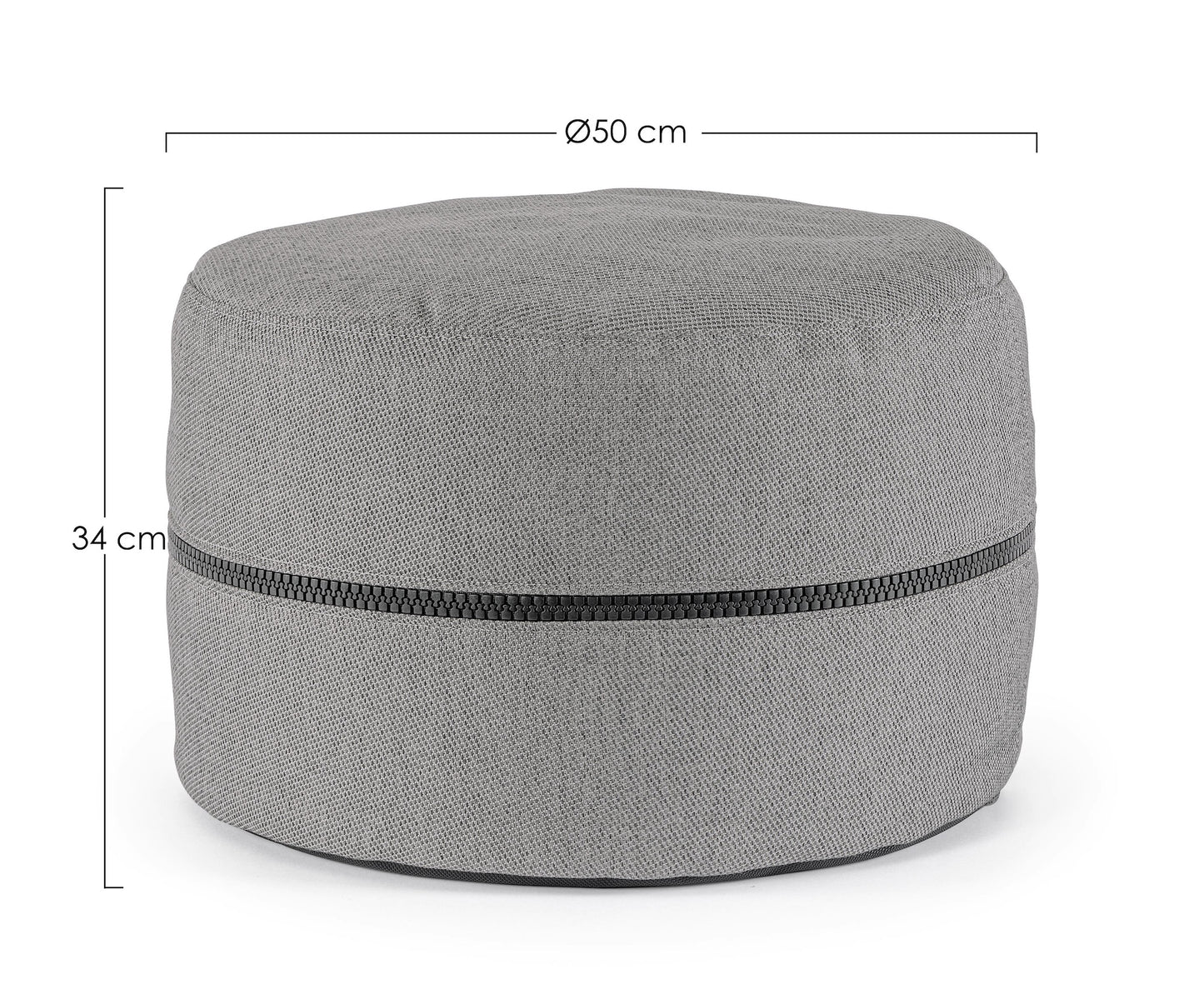 POUF GULIZAR SMOKY D50