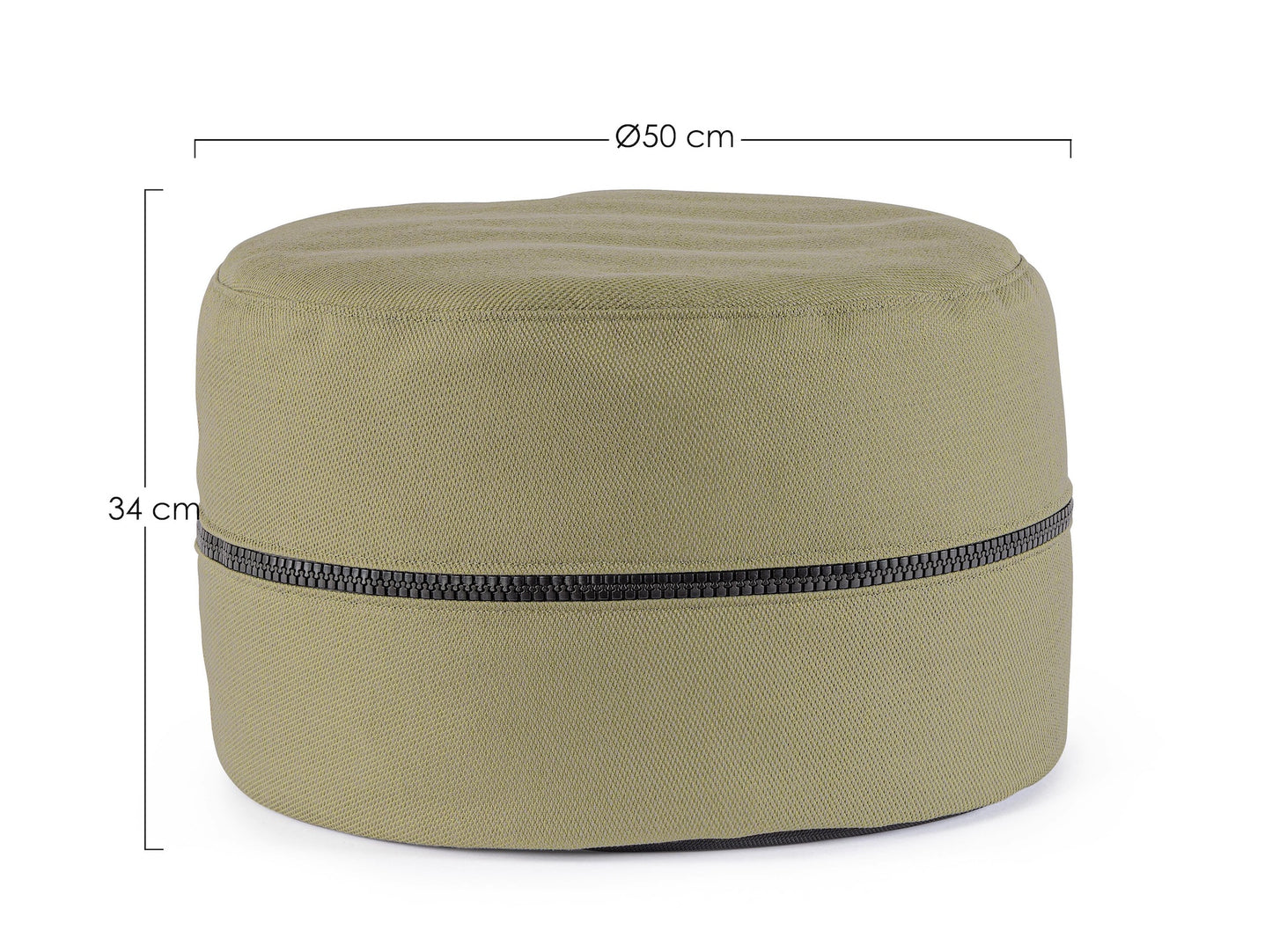 POUF GULIZAR OLIV D50