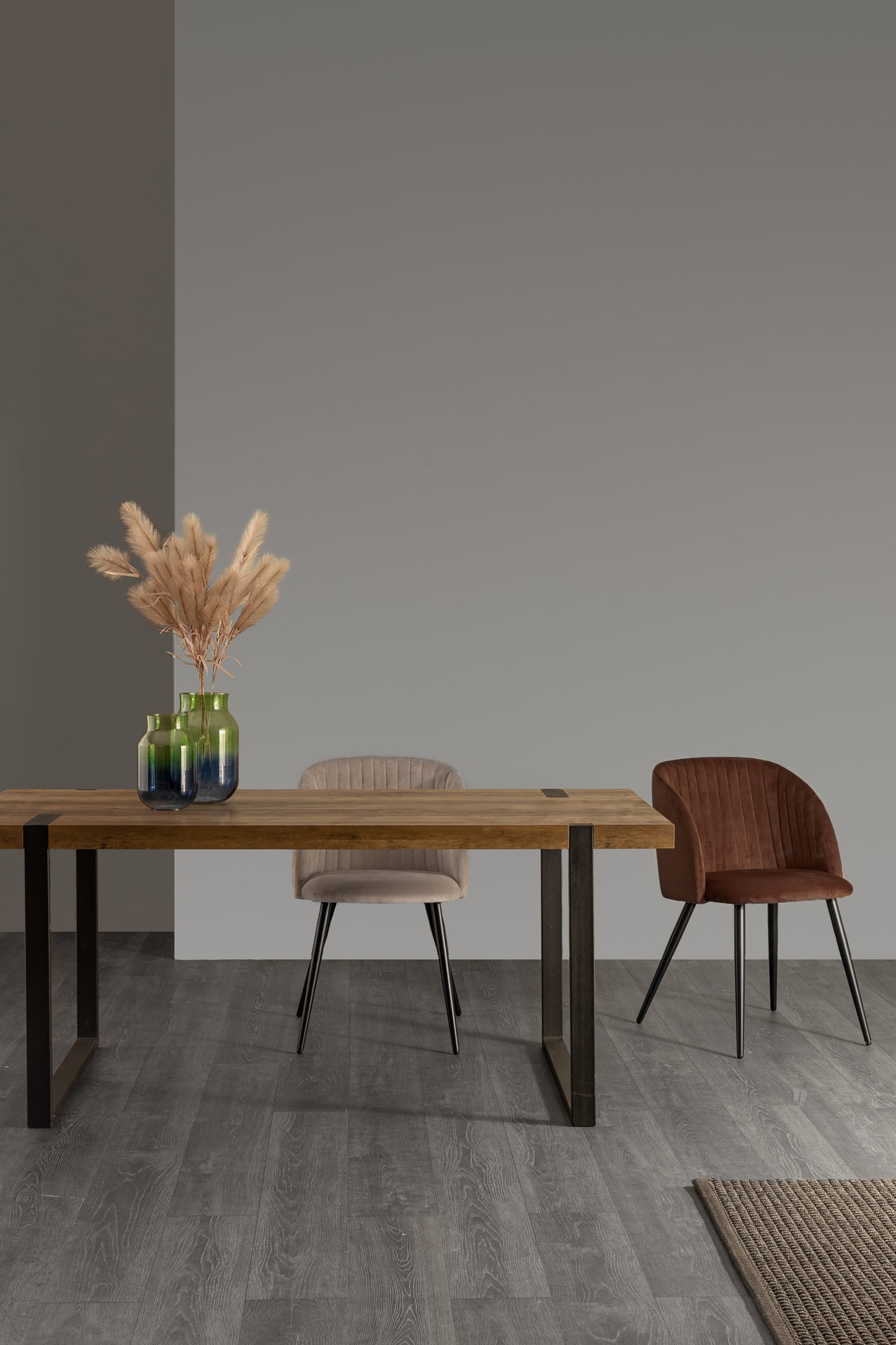 SEDIA QUEEN VELVET TORTORA