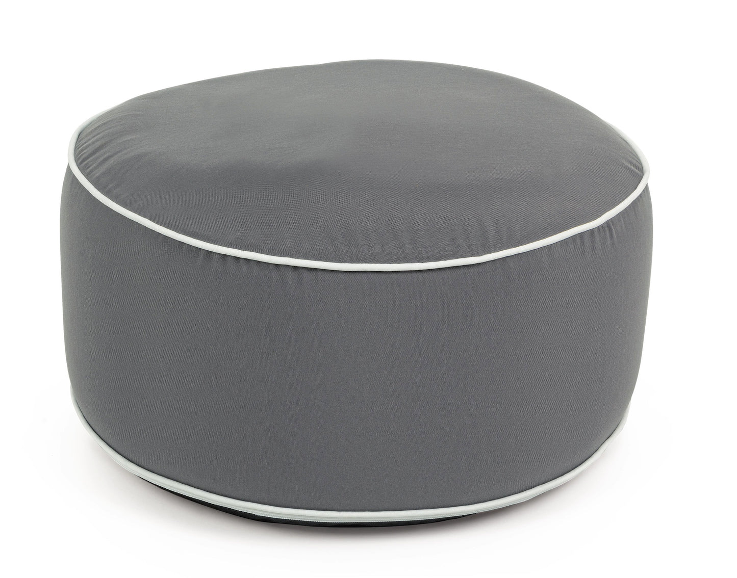 POUF RIHANNA GONFIABILE GRIGIO