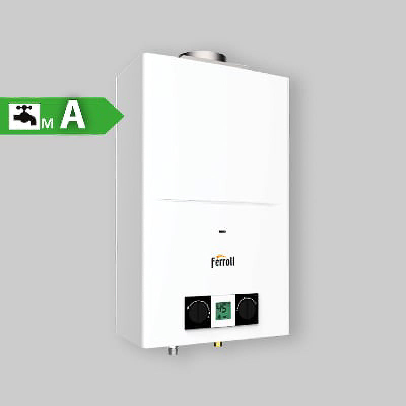 SCALDABAGNO A GAS CAMERA APERTA "PEGASO ECO" Low NOx 08388