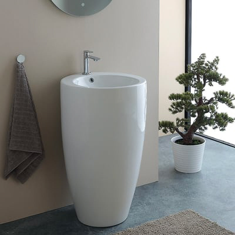 LAVABO FRESTANDING "ROUND" CPR 14114