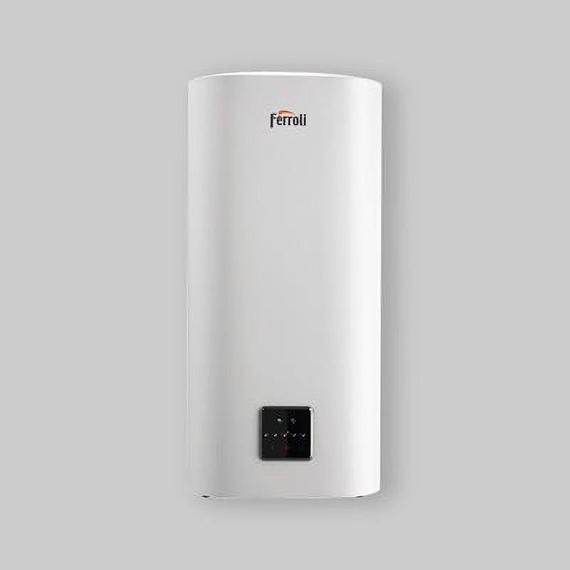 SCALDACQUA ELETTRICO COMPATTO "TITANO TWIN" A DOPPIO SERBATOIO - WI-FI 20028