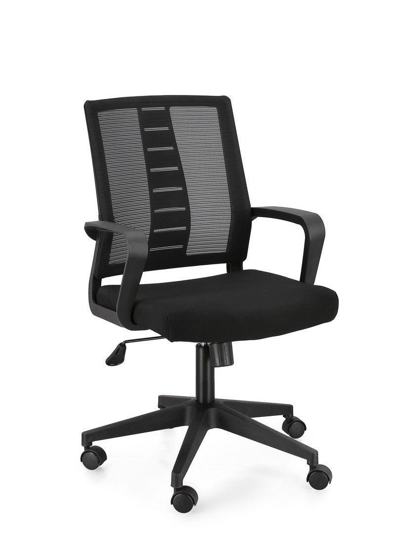 SEDIA UFFICIO C-BR ROMAN NERO