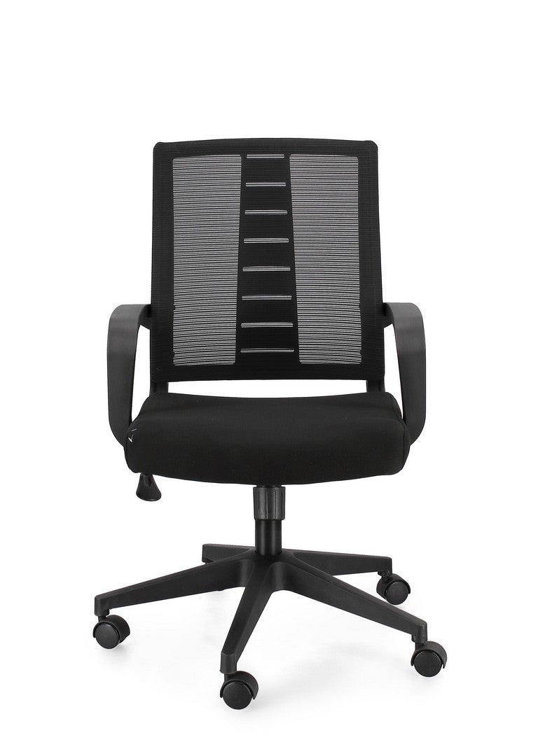 SEDIA UFFICIO C-BR ROMAN NERO