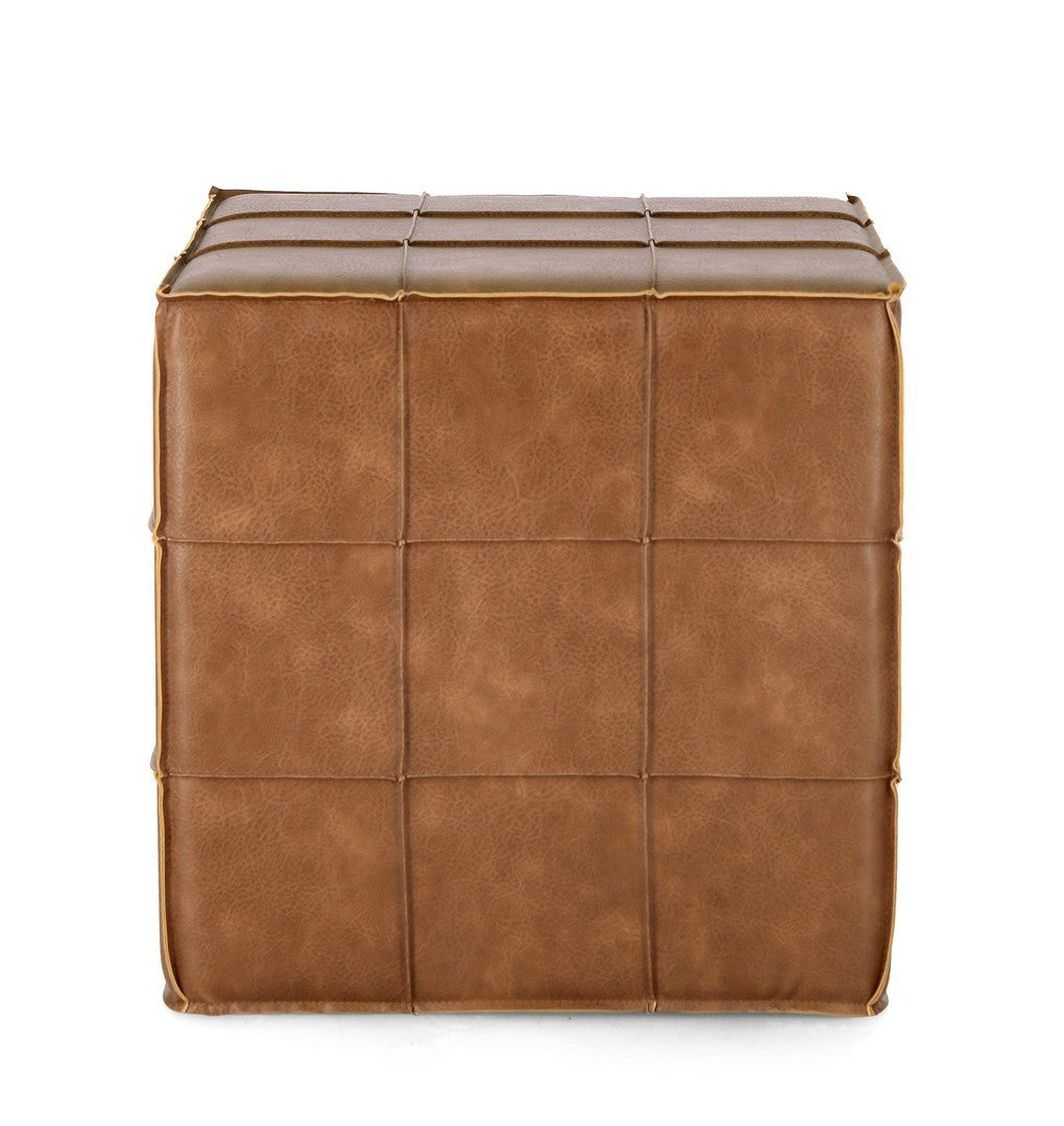 POUF LARISA COGNAC
