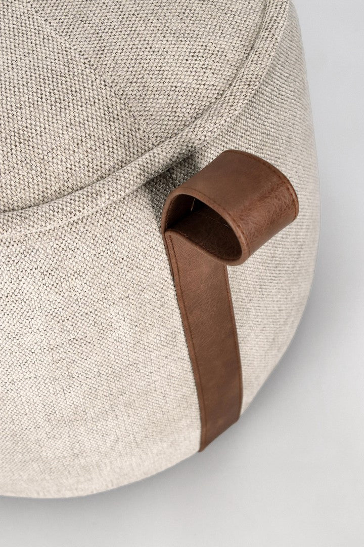 POUF ANILA GRIGIO CHIARO