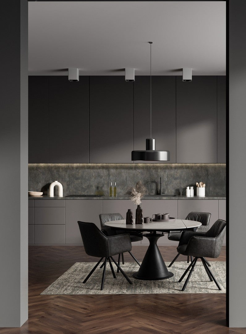 TAVOLO ALL. JONNI 85-135 NERO