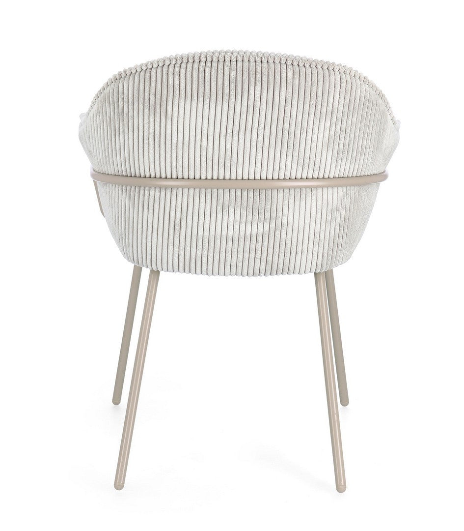 SEDIA C-BR CASSIDY WARM/GRIGIO CHIARO