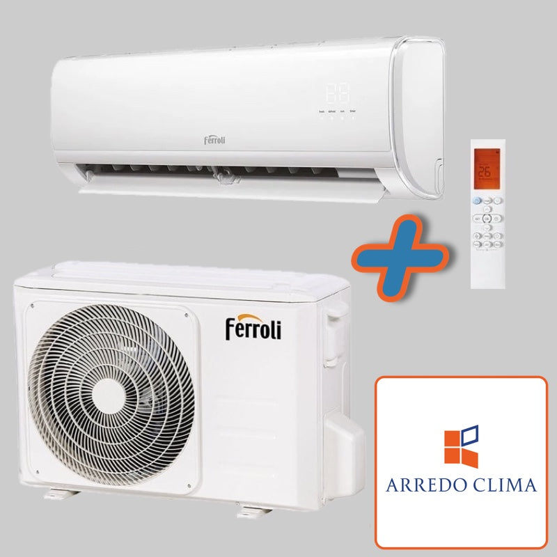 CLIMATIZZATORE FERROLI COMPLETO (INTERNO + ESTERNO) "GIADA" 14832+14830