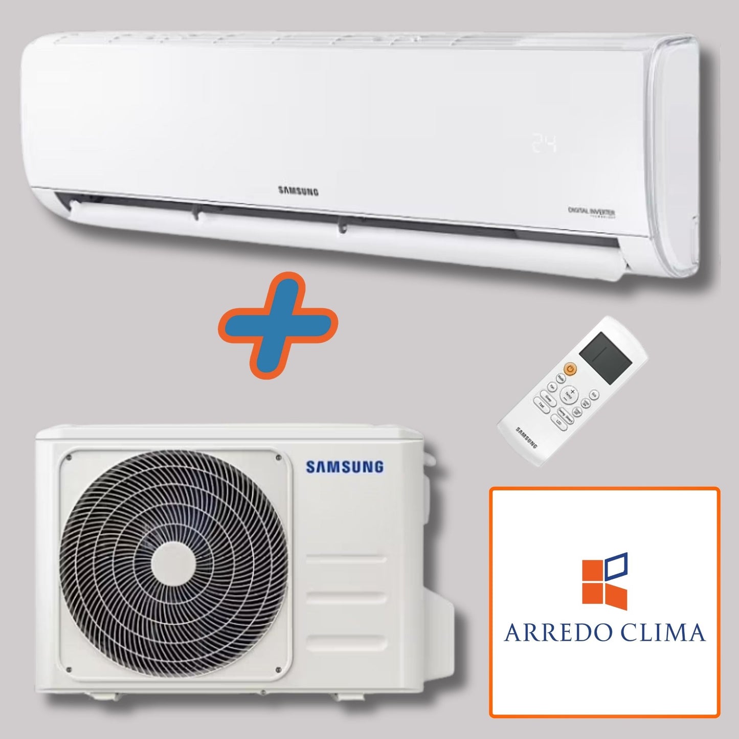 CLIMATIZZATORE SAMSUNG AR35 COMPLETO (INTERNO + ESTERNO) MONOSPLIT Wi-Fi