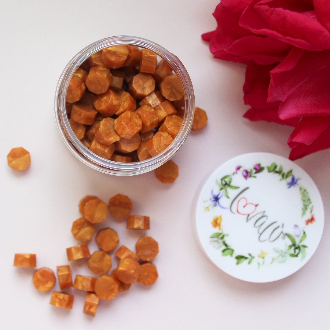 Pumpkin - Sealing Wax Beads