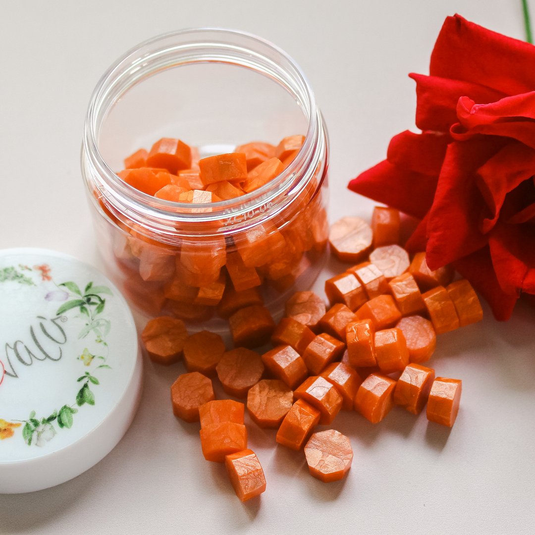 Tangerine - Sealing Wax Beads