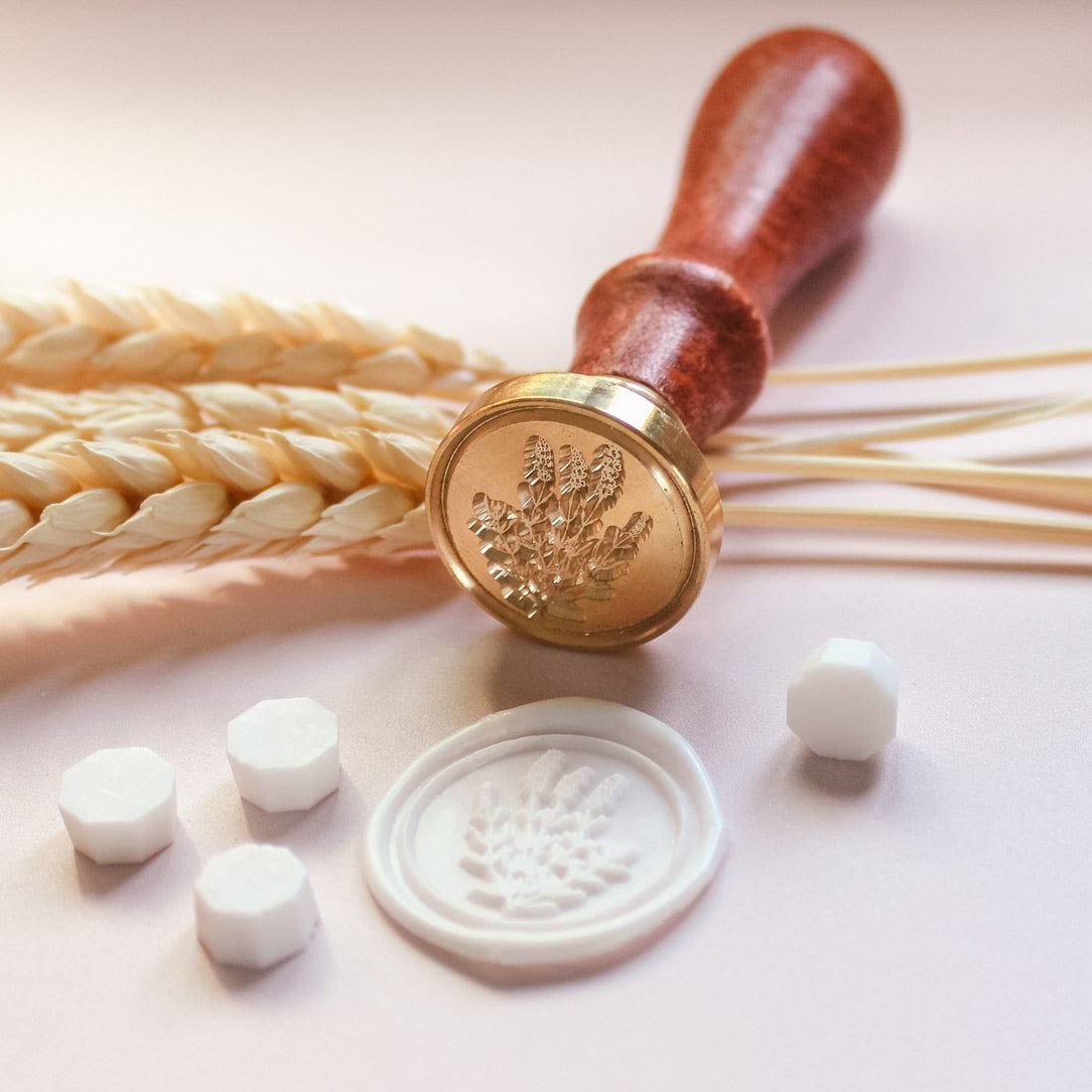 Wax seal stamp - Lavender