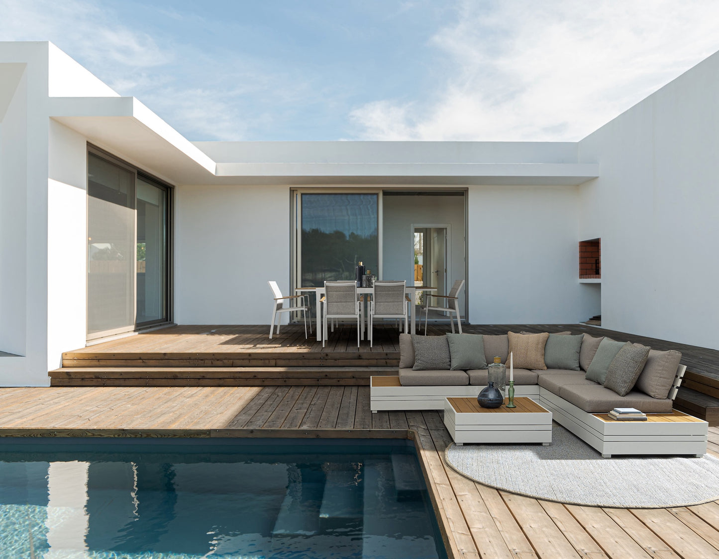 TAVOLO ALL.ELIAS 140-200X90 BIANCO SJ60