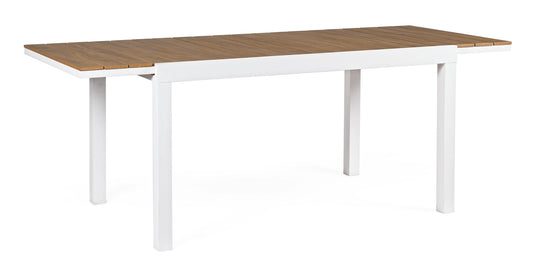 TAVOLO ALL.ELIAS 140-200X90 BIANCO SJ60