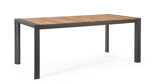 TAVOLO CAMERON 180X90 ANTRACITE GK52