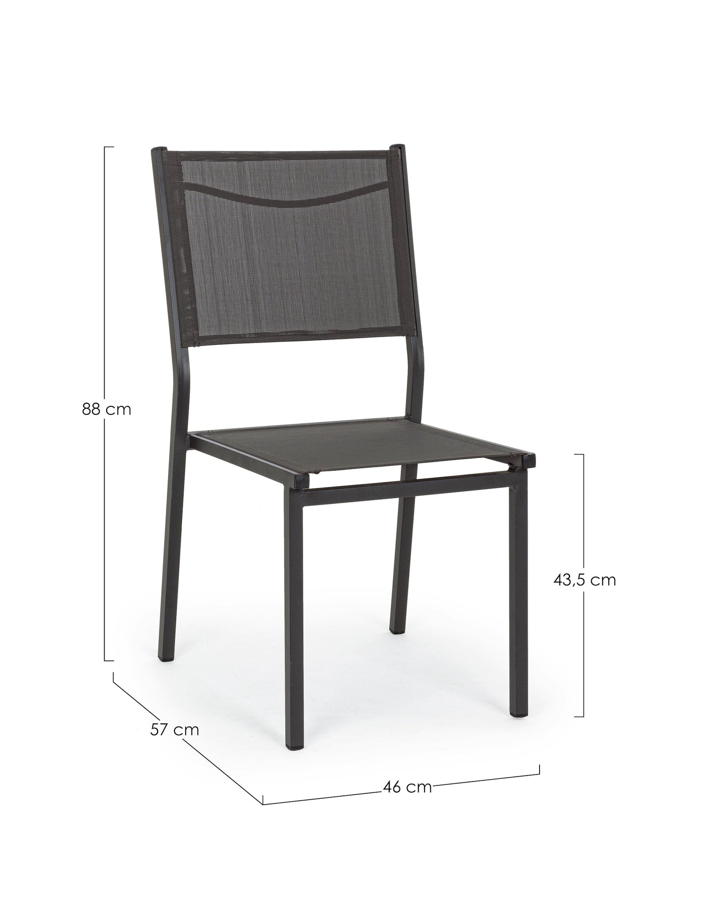SEDIA HILDE ANTRACITE LH32