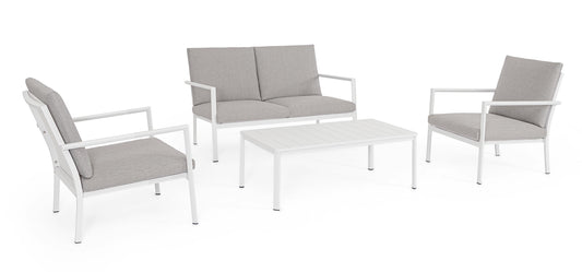 SET4 SALOTTO C-C KONNOR BIANCO CX21