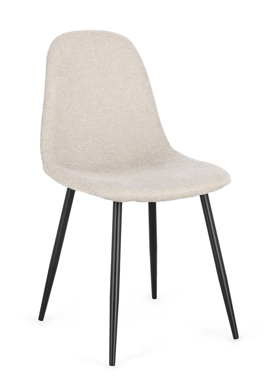 SEDIA NEW IRELIA NERO/BEIGE