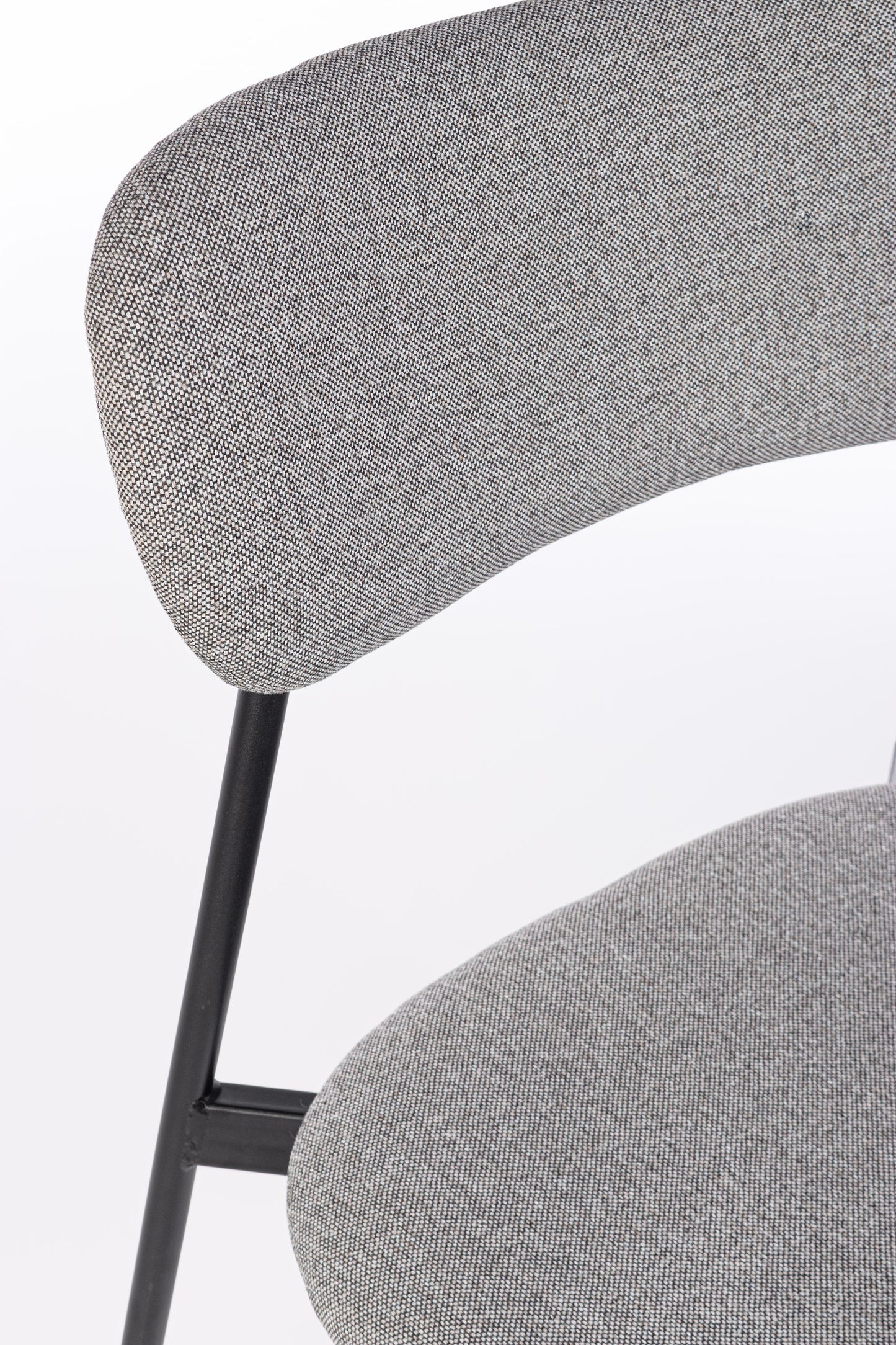 SEDIA INKA NERO/GRIGIO SCURO