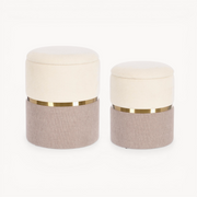 Pouf Radinka (set da 2)