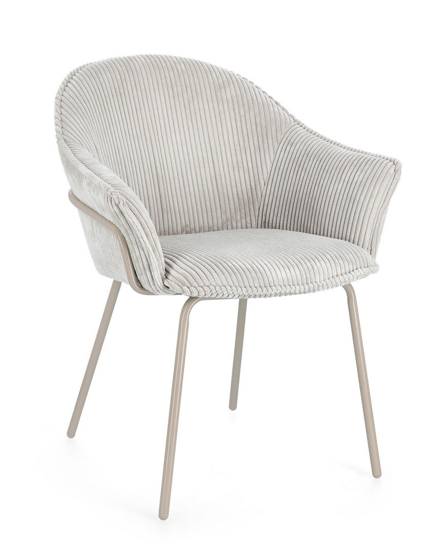 SEDIA C-BR CASSIDY WARM/GRIGIO CHIARO