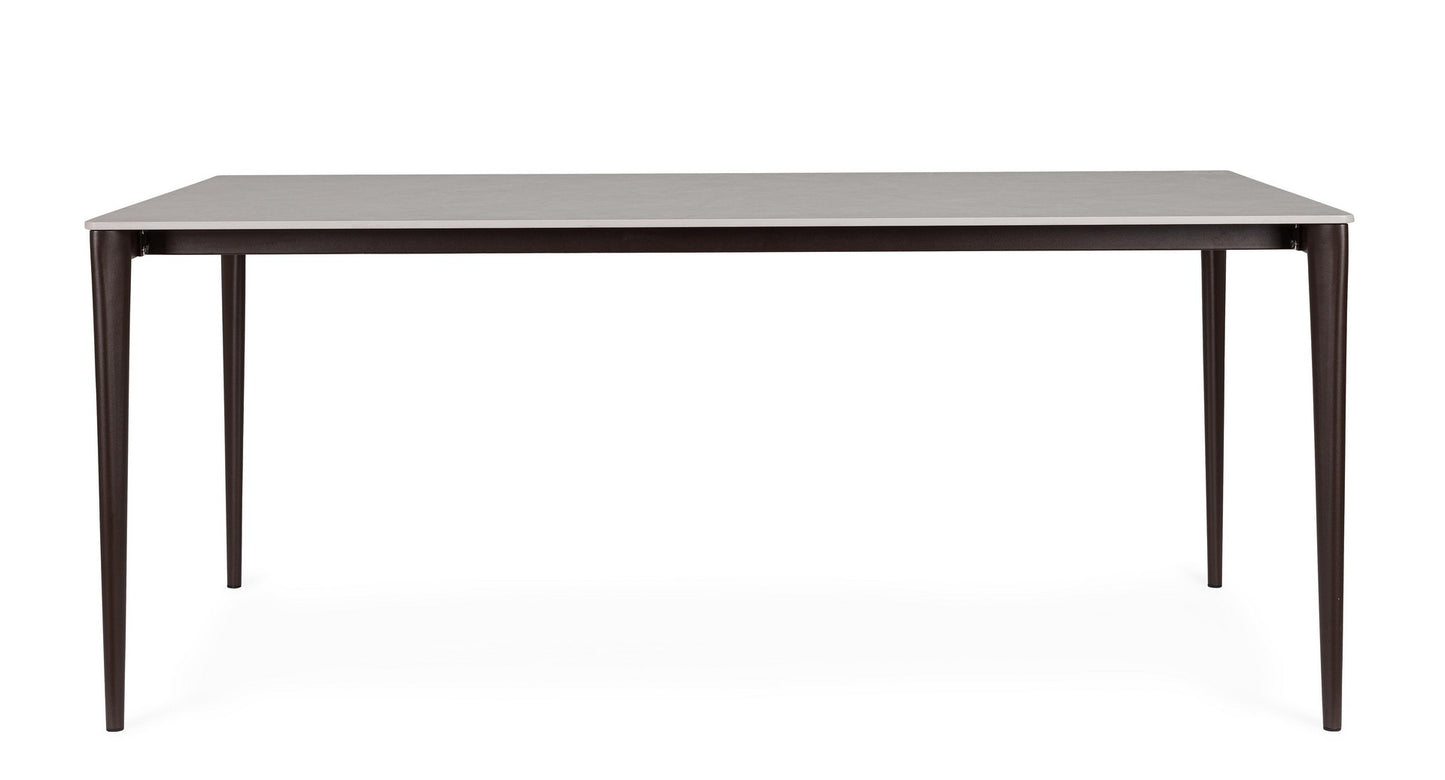 TAVOLO REIJA 180X90 RUST/GRIGIO CHIARO