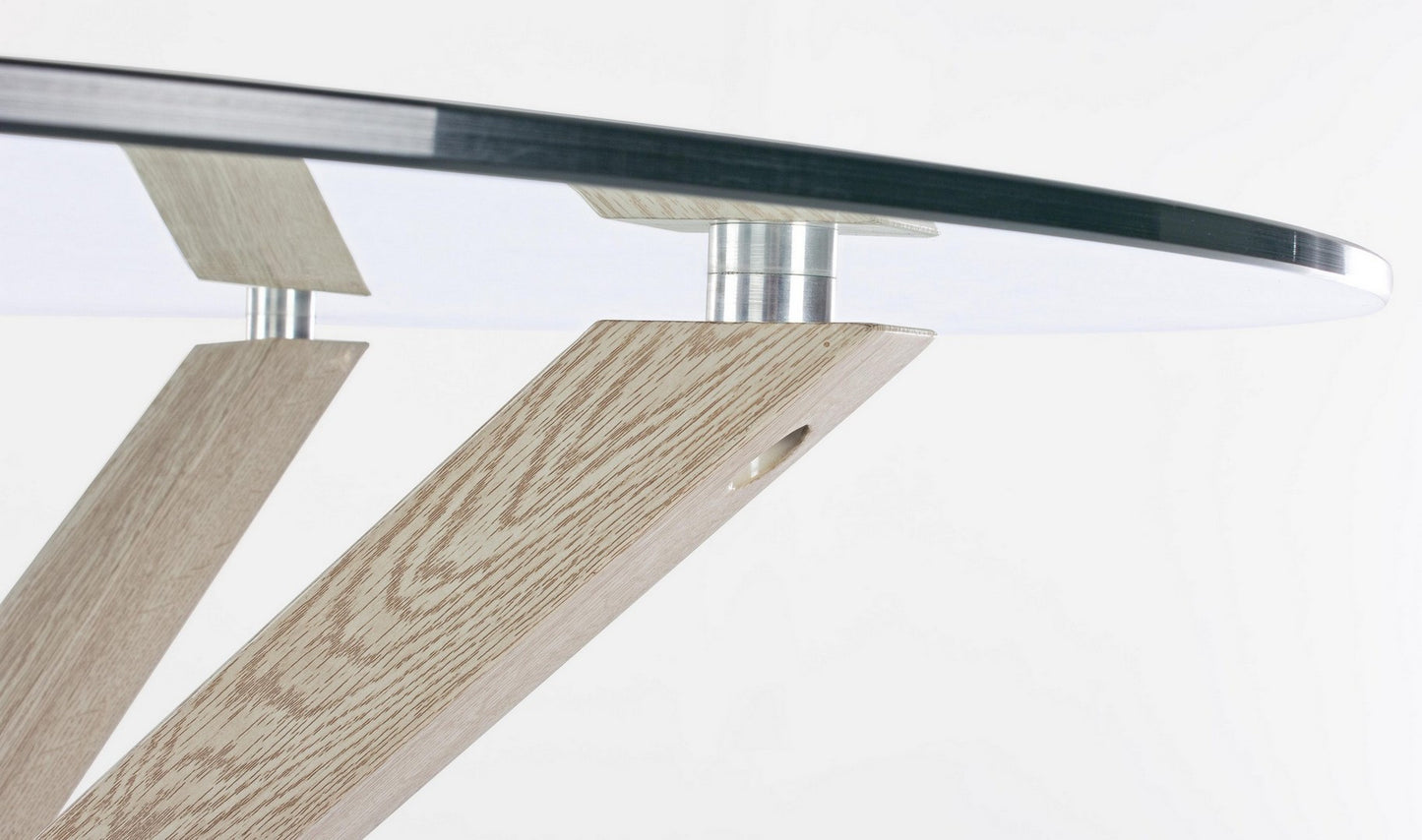 TAVOLO MAY TO GAMBA NATURALE D114