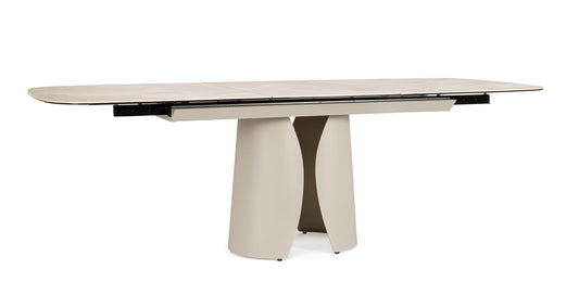 TAVOLO ALL.ARDIS 180/240X95 BEIGE CHIARO