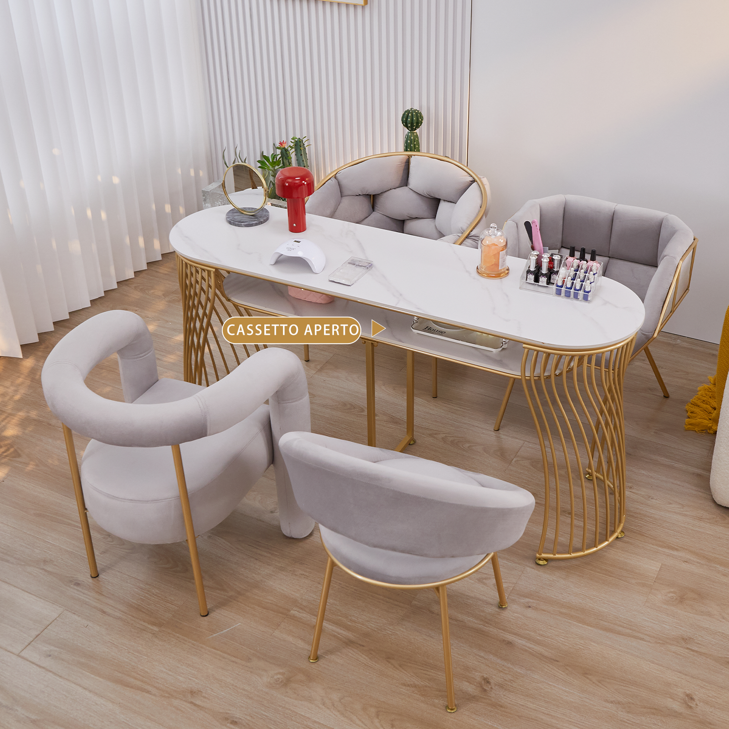 Tavolo per manicure Mousika