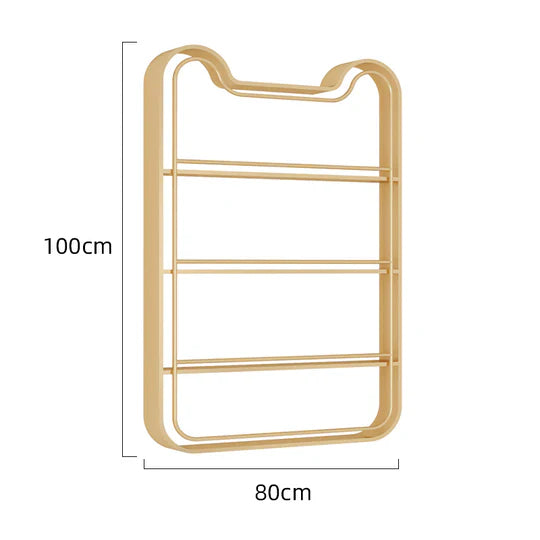 Espositore di smalti a parete a forma di gatto