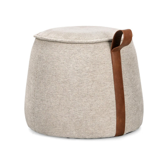 POUF ANILA GRIGIO CHIARO