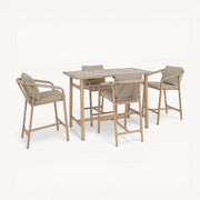 Set tavolo e 4 sgabelli Kalimera