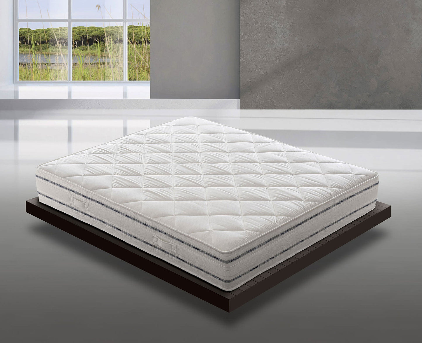 Materasso Modulare Espanso Modello Divano Letto Ignifugo Certificato Classe 1 IM H14 cm