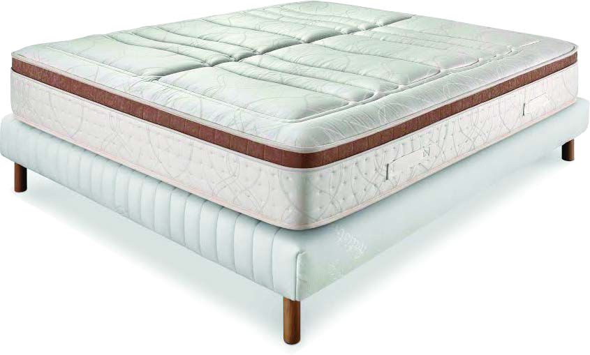 Materasso a molle insacchettate indipendenti più memory alto 28 cm - NETTUNO