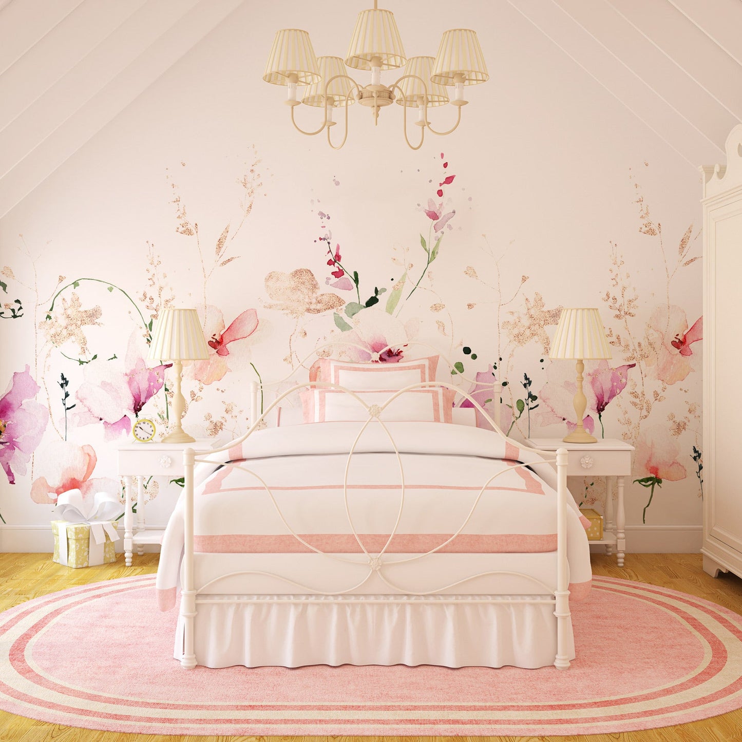 Murale - Fiori d'acqua