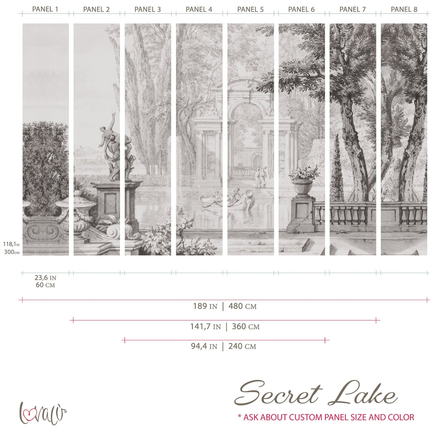 Murale - Secret Lake