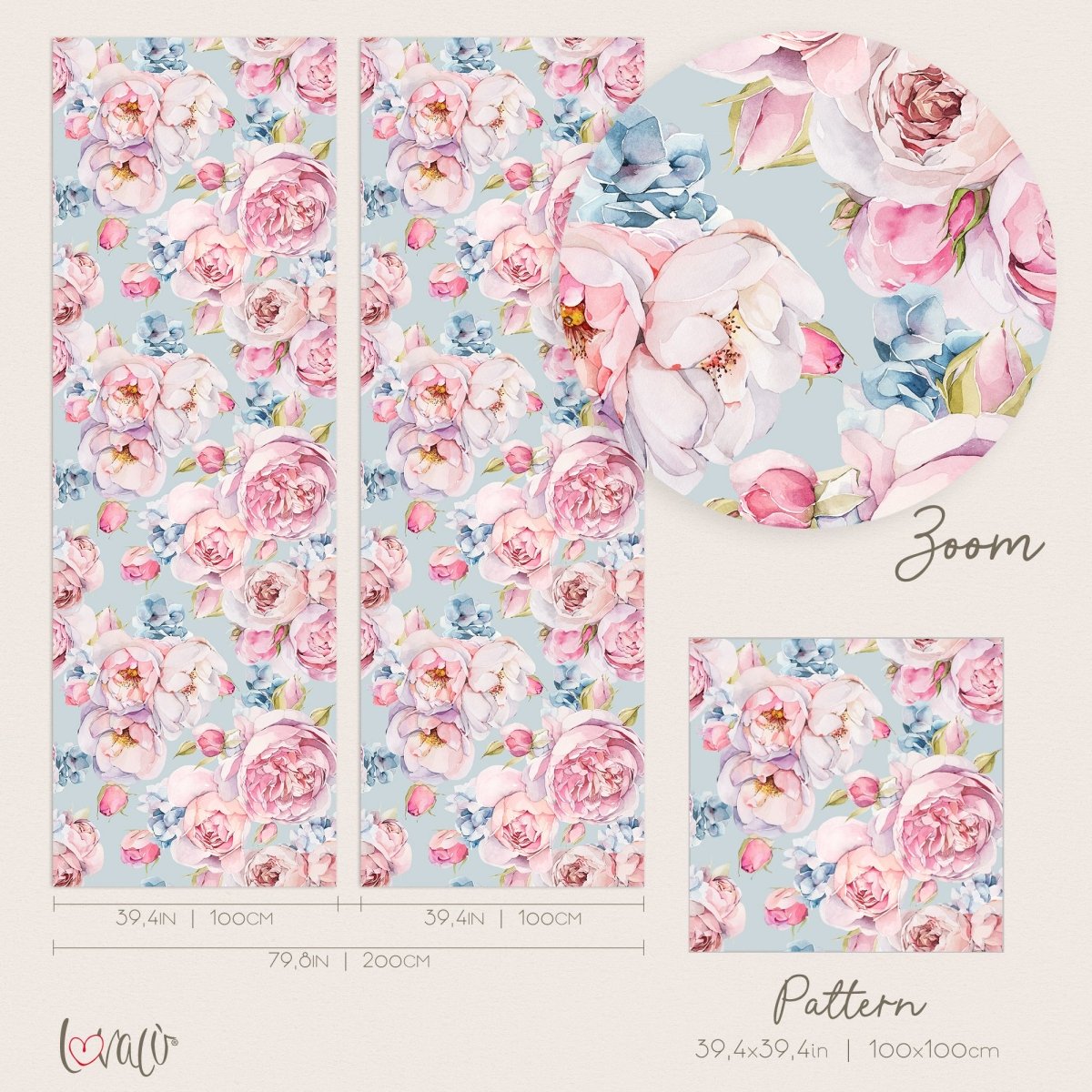 Floral Wallpaper - Rosa Rosae