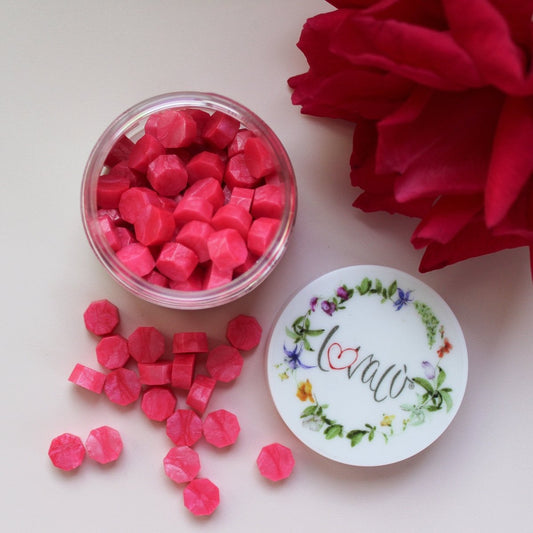 Fucsia - Sealing Wax Beads