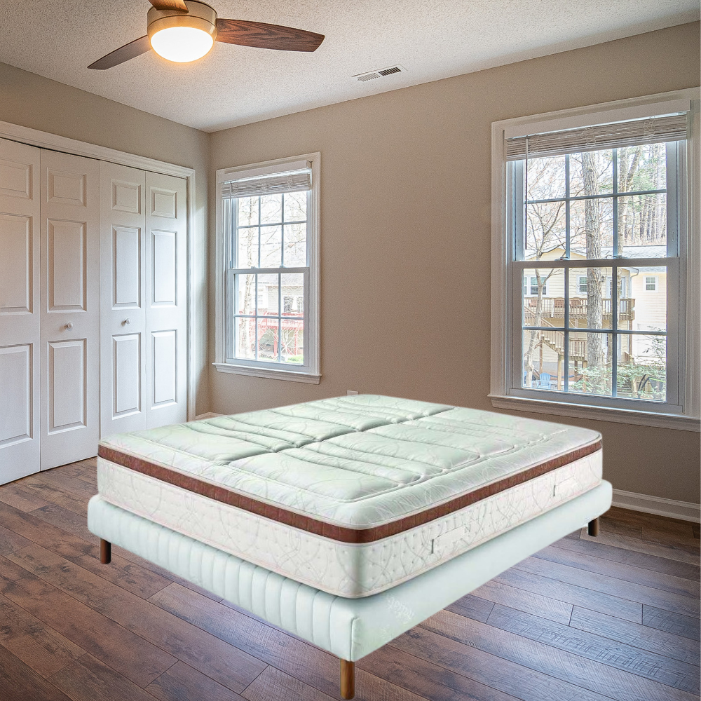 Materasso a molle insacchettate indipendenti più memory alto 28 cm - NETTUNO