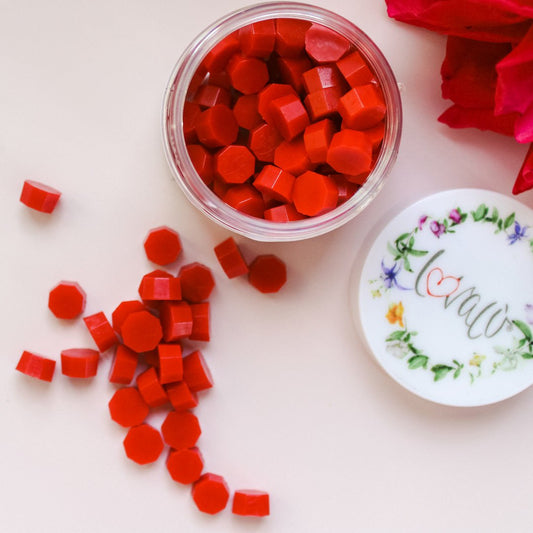Red Cherry - Sealing Wax Beads
