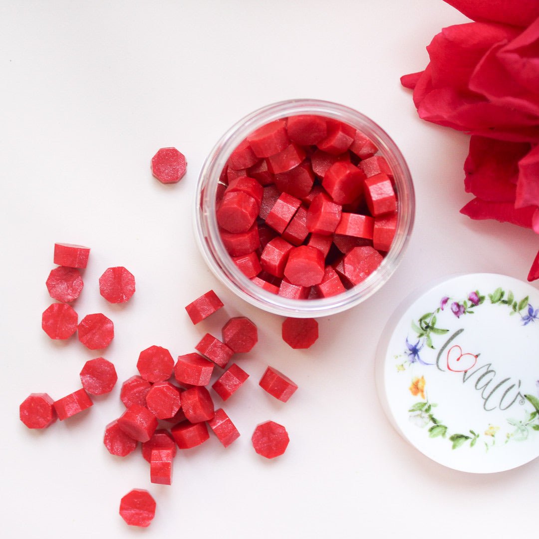 Red Chilli - Sealing Wax Beads