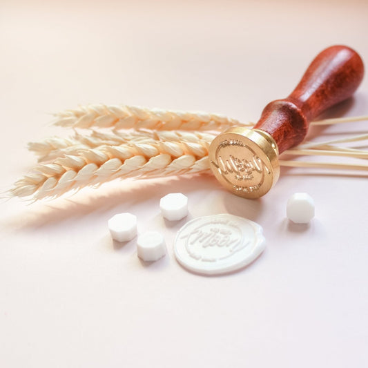 Wax seal stamp - I love you to the moon